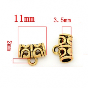 Hanger met Oog Goud 11x9mm