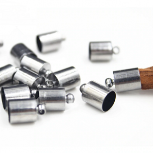 Eindkap Verzilverde 7mm