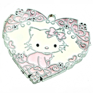 Bedel Rvs Poesje in Hart