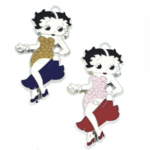 Bedel Rvs Betty Boop 2-kleuren