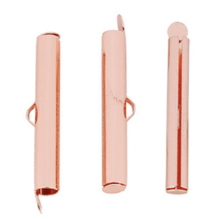 Schuiver Veterklem Rosegoud 20mm