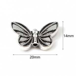 Kraal Vlinder 20x14x5mm