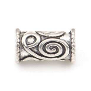 Kraal Tube 10x6mm Spiraal