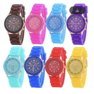 Horloge Siliconen Band Geneva