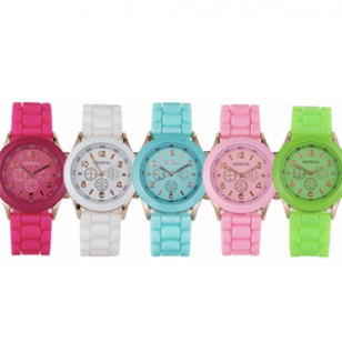 Horloge Siliconen Band Geneva