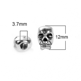 Kraal Skull Doodshoofd 12x9mm