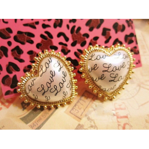 Oorbellen Hart Love BJ