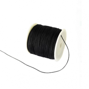 Nylon Koord 0.8 mm Zwart