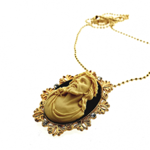 Ketting met Medaillon Jezus 3D Ketting met Medaillon Jezus 3D