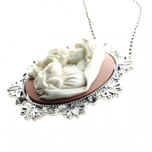 Ketting Medaillon Maria/Kind