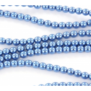 Glasparel 8mm Saphira Blauw