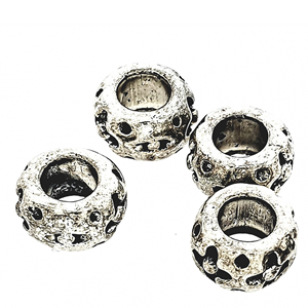 Kraal Massief 8x5mm Bloem