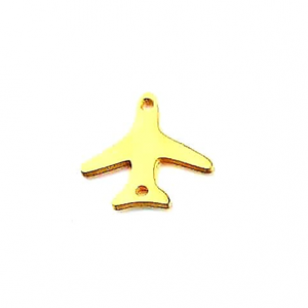 Bedel Vliegtuig Rvs Goud