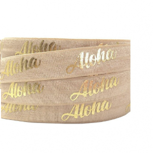 Elastisch Lint 15mm Aloha pmtr