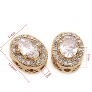 Kraal 18K Zirkonia White