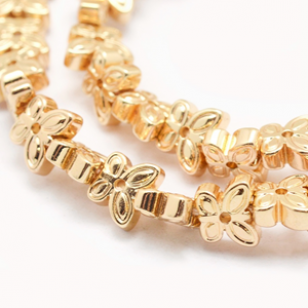 Kralen Hematiet Goud Vlinder 20x