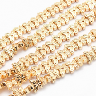 Kralen Hematiet Goud Vlinder 20x