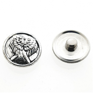 Druk Knoop Vleugels 18mm