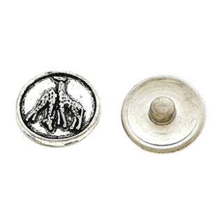 Druk Knoop Giraffe 18mm