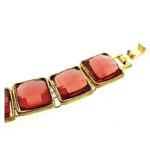 Collier Set bezet Swarovski 