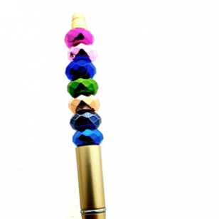 Kraal Acryl Facet Metallic 14mm