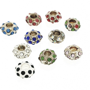 Kraal Massief met strass-stenen