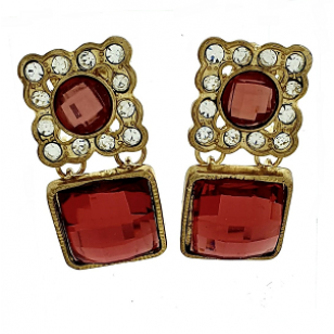 Collier Set bezet Swarovski 