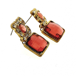 Collier Set bezet Swarovski 