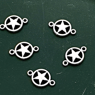 Tussenstuk Ster 18x10mm