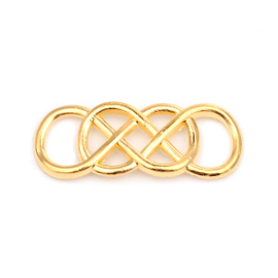 Tussenstuk Tribal Knoop Goud