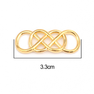 Tussenstuk Tribal Knoop Goud