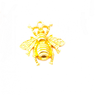 Bedel Goud Bij 21x23mm