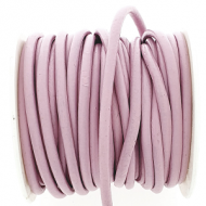 Leer Koord 3mm Blush Pink 