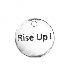 Bedel Tekst Rise Up 15mm