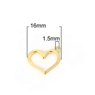 Bedel Hart open 16x13mm