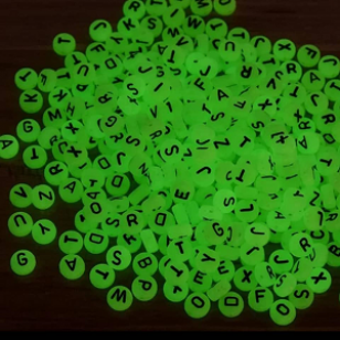 Acryl Kraal Letter Glow in the Dark