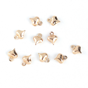 Bedel Hart Goud 9x6mm