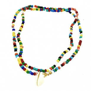 Ketting Rocailles Schelp 