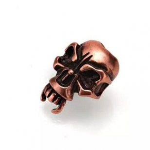 Kraal Koper Skull 24x18mm