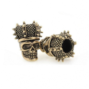 Kraal Skull Kroon Brons