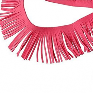 Franje Suede Pink 3cmX100cm