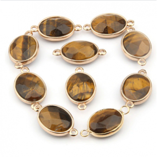 Tussenstuk Goud Tigereye Facet