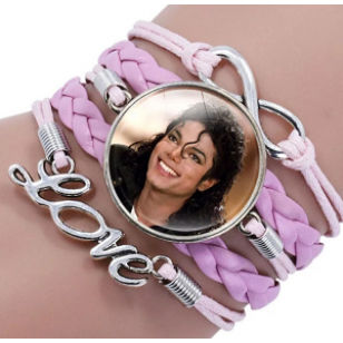 Armband Michael Love Roze