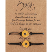 Kaart  Armbandjes Sunflower