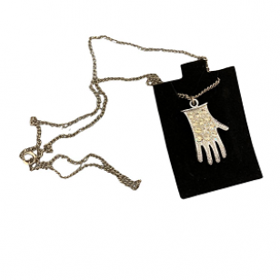 Ketting Glitter Handschoen MJ