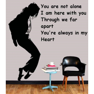 Muur Poster MJ 120x60cm