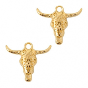 Bedel Buffel DQ Goud 22x25mm