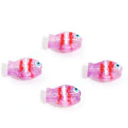 Kraal Lampwork Vis Pink