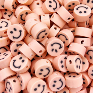 Kraal Smiley Polymeer Peach