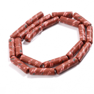 Kraal Polymeer bloem 20x6mm